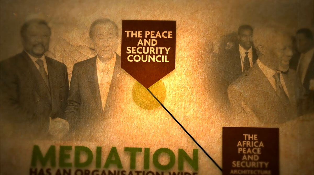 Film still: the Peace and Security Council and the African Peace and Security Architecture